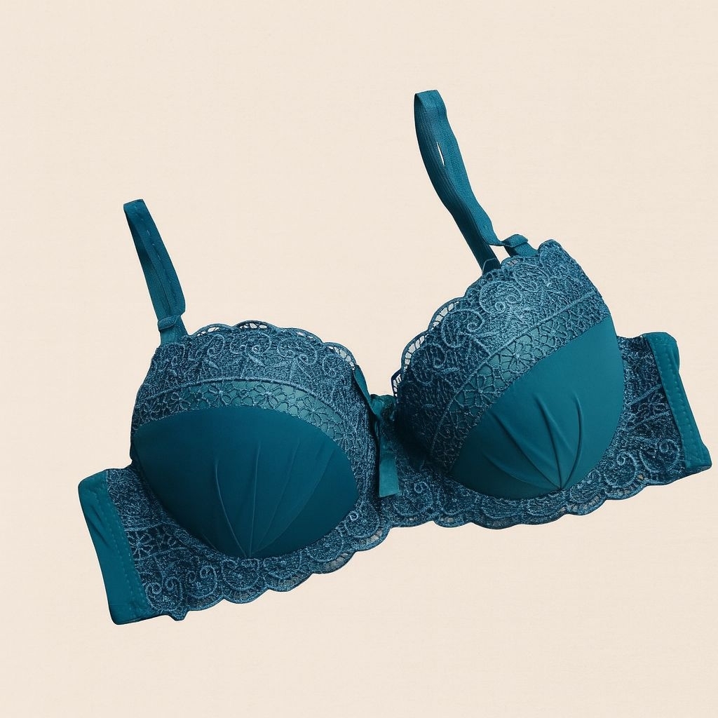 Bh Bra Cantik bh Wanita Dewasa Kawat Busa Tebal Kancing 3 + Renda CUP B