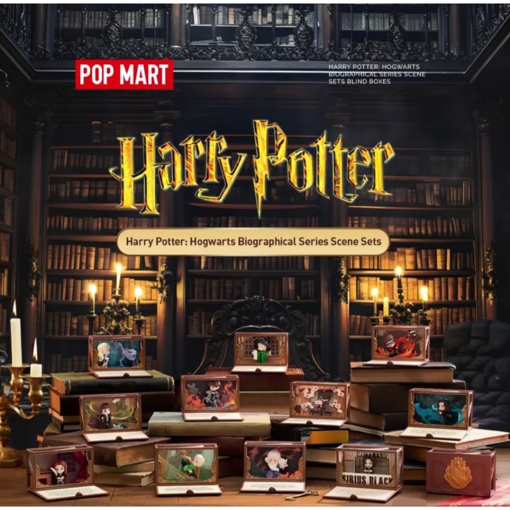 Pop Mart - Harry Potter Hogwarts Biographical Series Scene Sets BlindBox (10Designs)