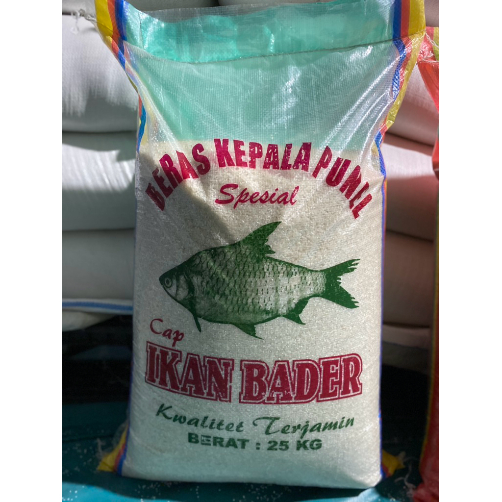 BERAS 25KG CAP IKAN BADER