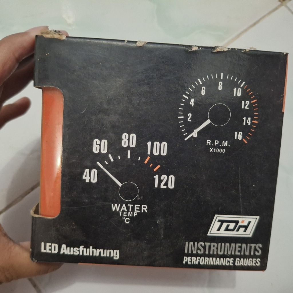 Spidometer RPM Manual TDH