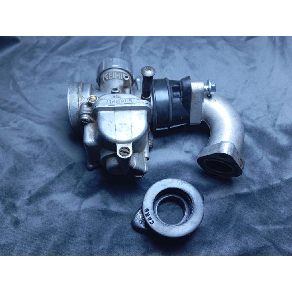 karet adaptor join manipol ORI , karbu PE24/26/28 untuk bebek Yamaha Jupiter z, vegar, Vega r new, V