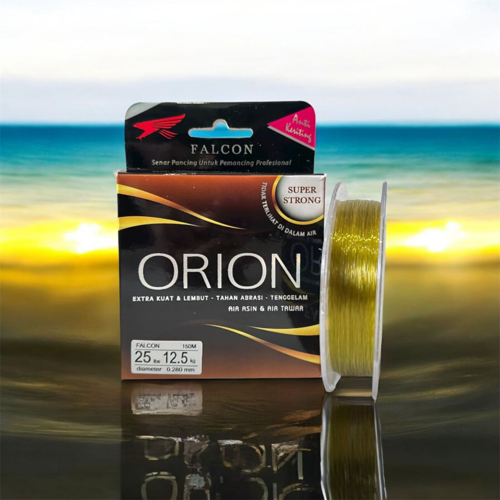 SENAR FALCON ORION 150 METER SENAR PANCING NILON GALATAMA GALAPUNG