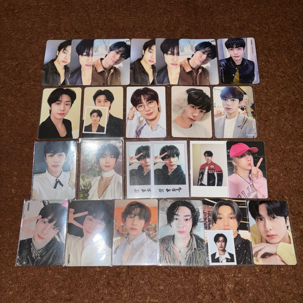MONSTA X PHOTOCARD (HYUNGWON, JOOHEON, MINHYUK, CHANGKYUN, UNIT PC)