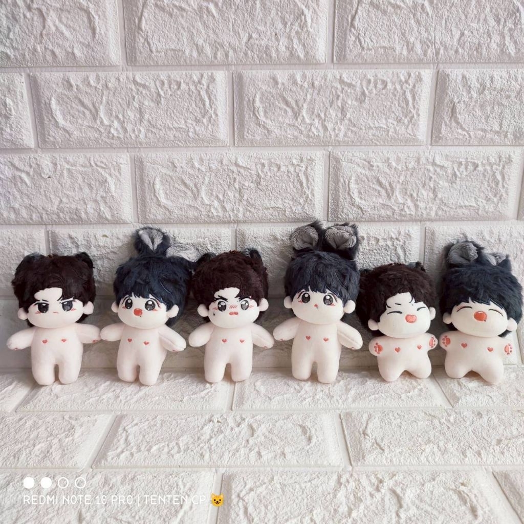 Baobing BaoYibo YueBingZan 10cm BJYX cp doll Wang Yibo Xiao Zhan Yizhan