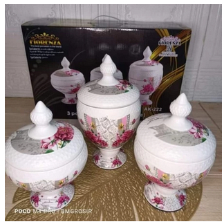 Toples Candy Keramik Fiorenza Set Small AK-222