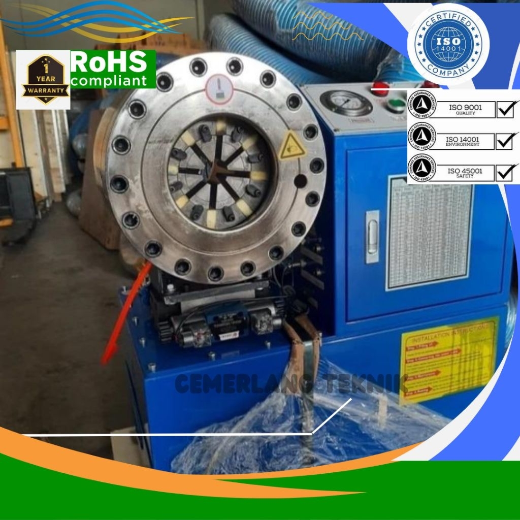 Mesin Press hidrolik GP68/Hose Crimping Machine