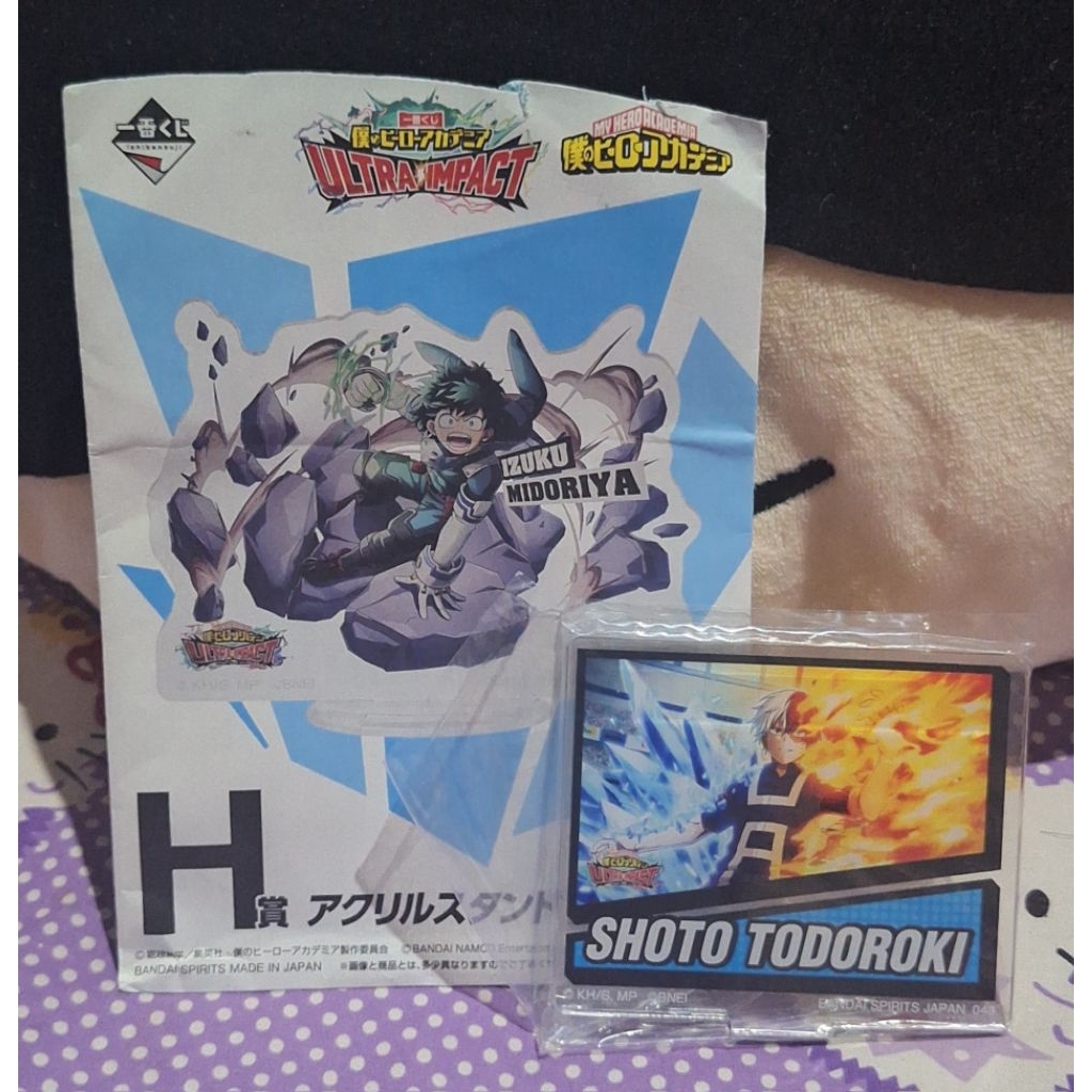 Standee Acrylic My Hero Academia Official - Todoroki Shoto