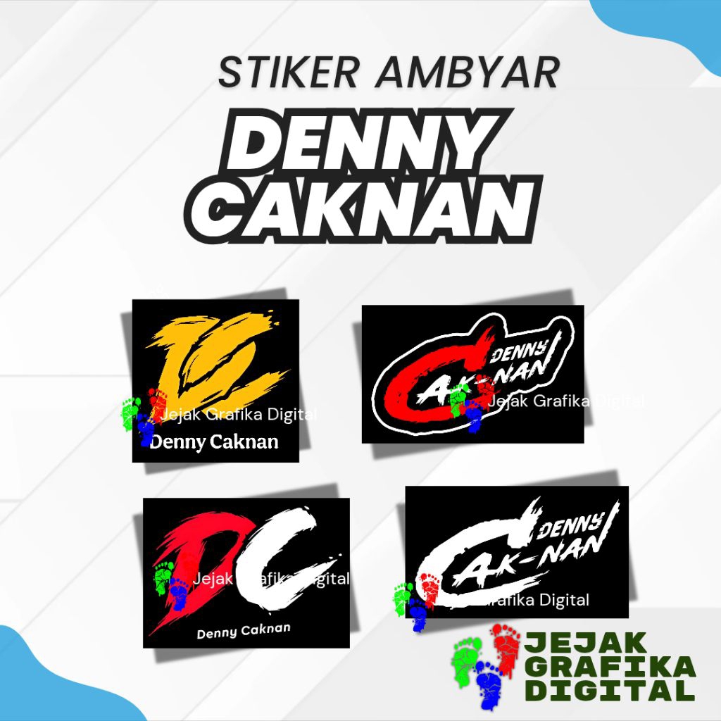 STIKER DANGDUT AMBYAR DC DENNY CAKNAN SIGAR