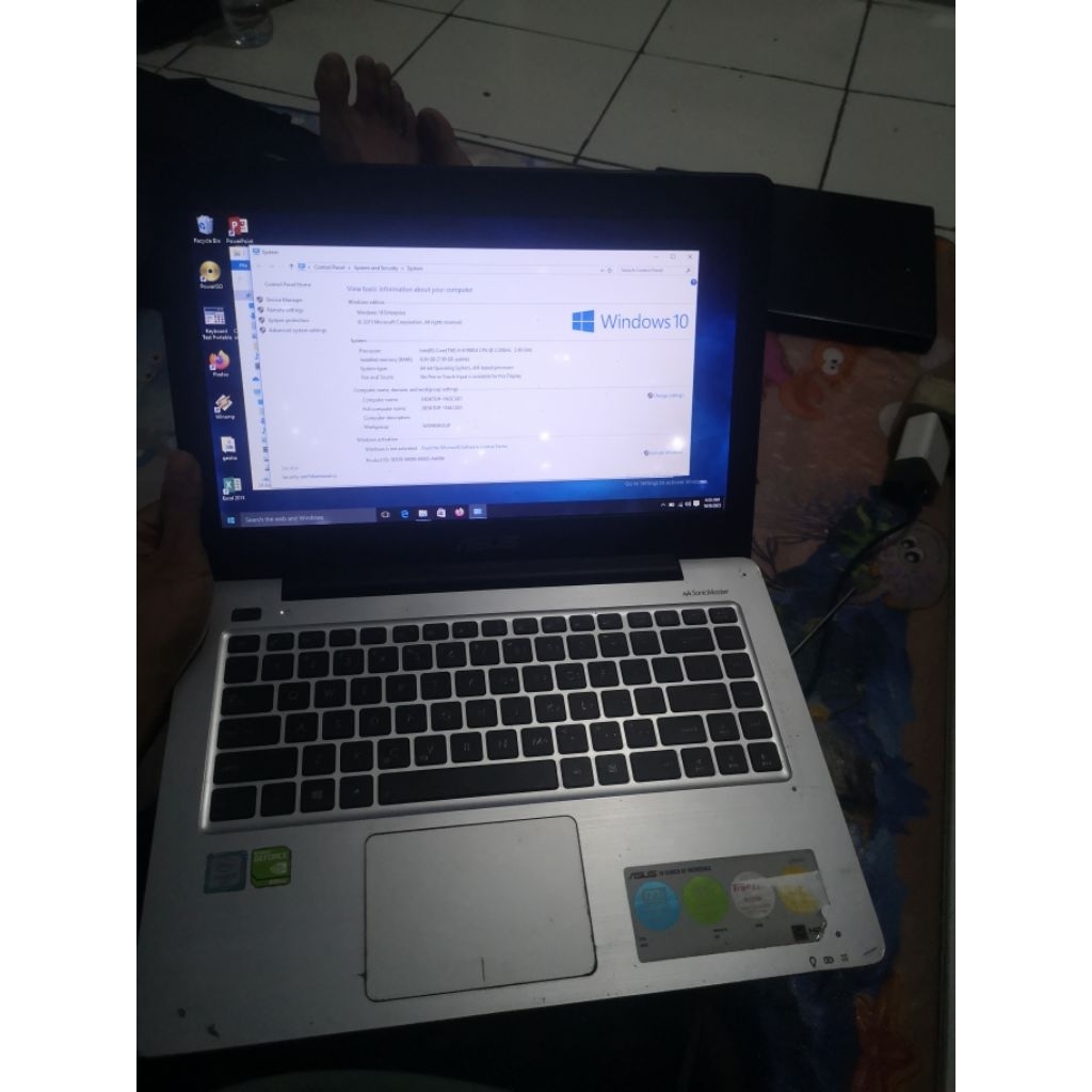 mesin/motherboard Asus a456u