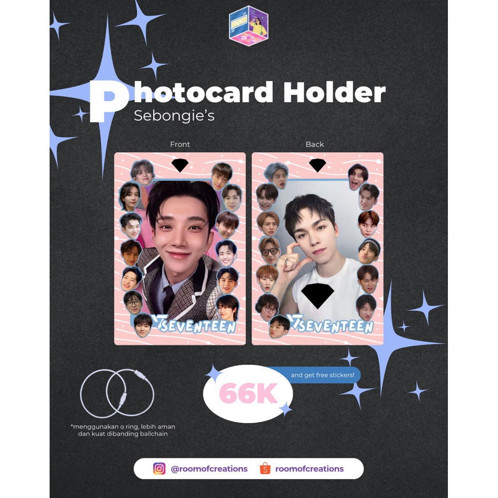 Photocard Holder Sebongie Seventeen