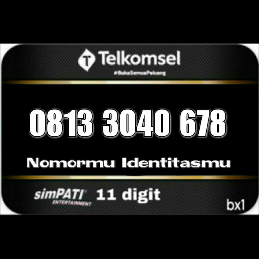 SIMPATI 11 DIGIT NOMOR CANTIK URUT NAIK 678 3040 3040678
