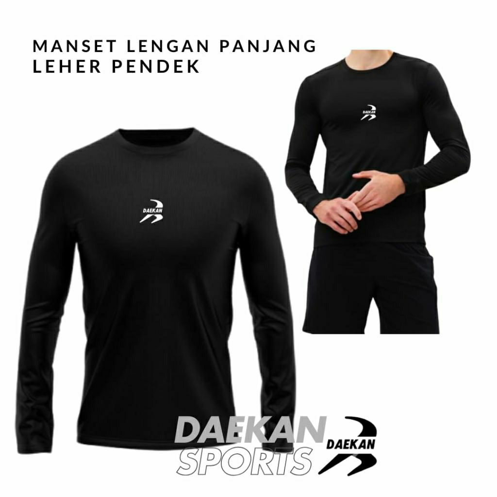 manset baselayer footballmanset olahraga lengan panjang LEHER PENDEK/manset olahraga pria/manset lar
