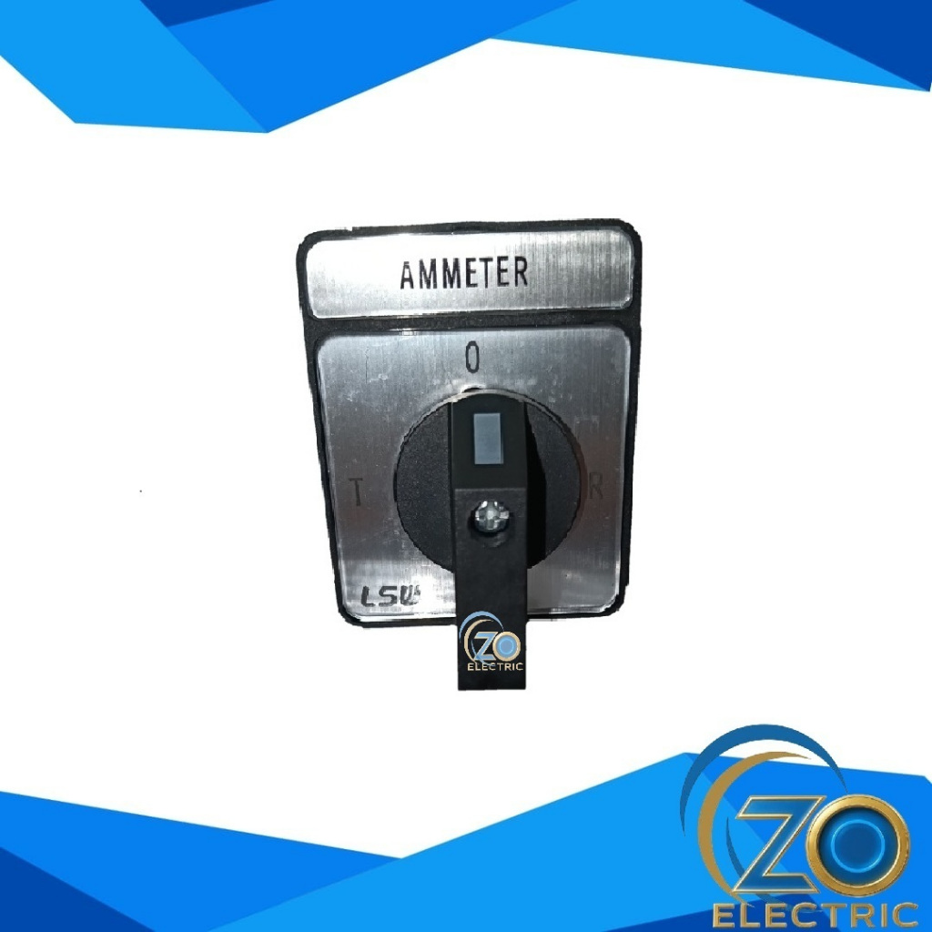 SELECTOR SWITCH AMPERE 3P / SELECTOR AMPERE 0-R-S-T / SELECTOR AMPER METER 3P LSW
