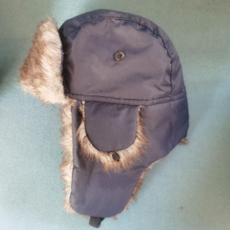Topi Winter Ushanka Bulu Tebal Topi Rusia Musim Dingin Topi Pilot Wanita Topi Hangat dengan Ear Flap