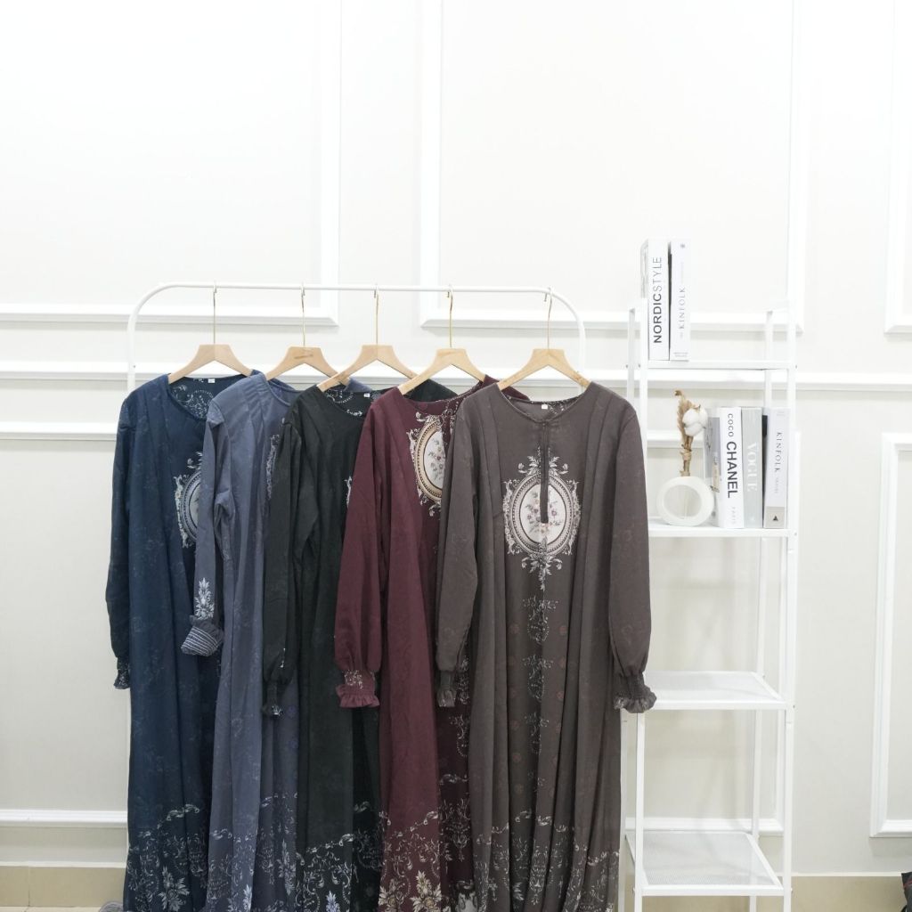 Lyodra Dress - Gamis Wanita Hirembulan
