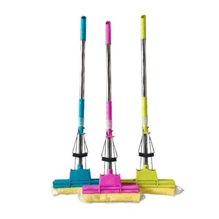 Alat Pel Lantai Mop Sodok Pel Busa Pel Peras