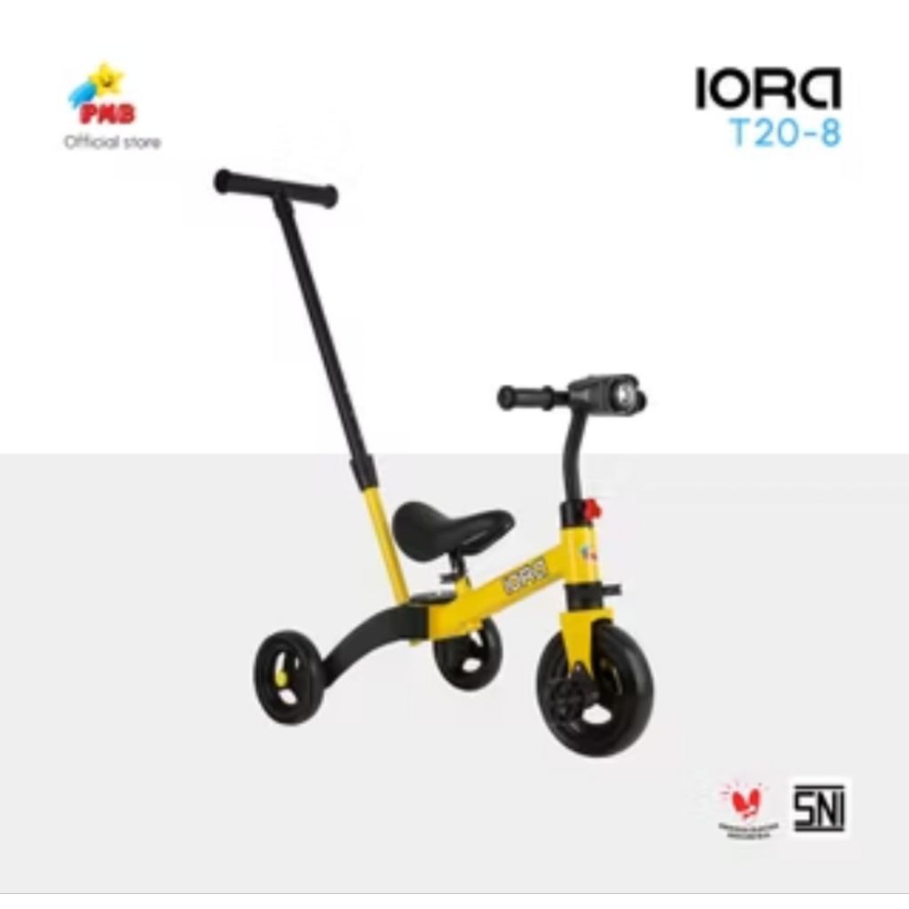 balance bike / sepeda roda 3 T20-8 IORA / sepeda anak2