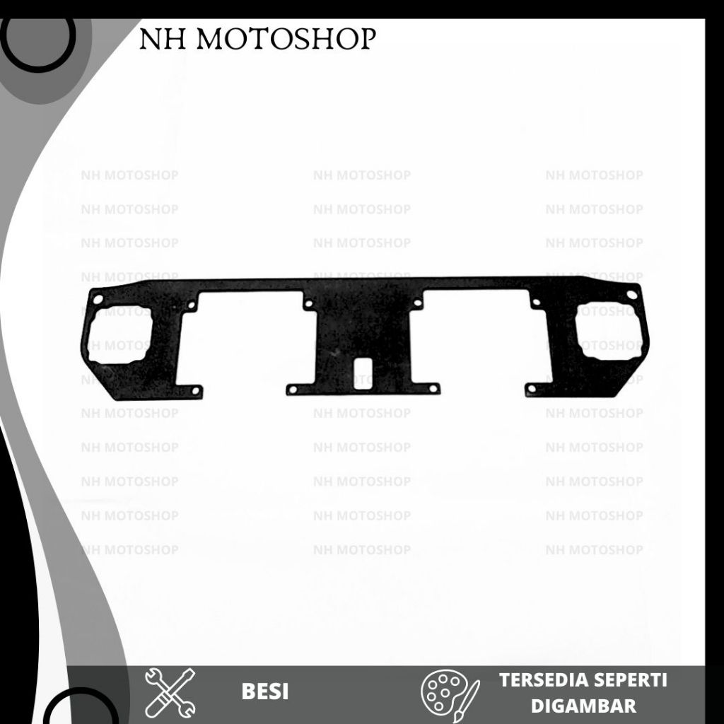 BRACKET PROJIE JTZ TITAN 2.0 AEROX TURBO AEROX ALPHA 2,5INCH D2 BRAKET BILED JTZ PLUS VINYX CR7 2,5 
