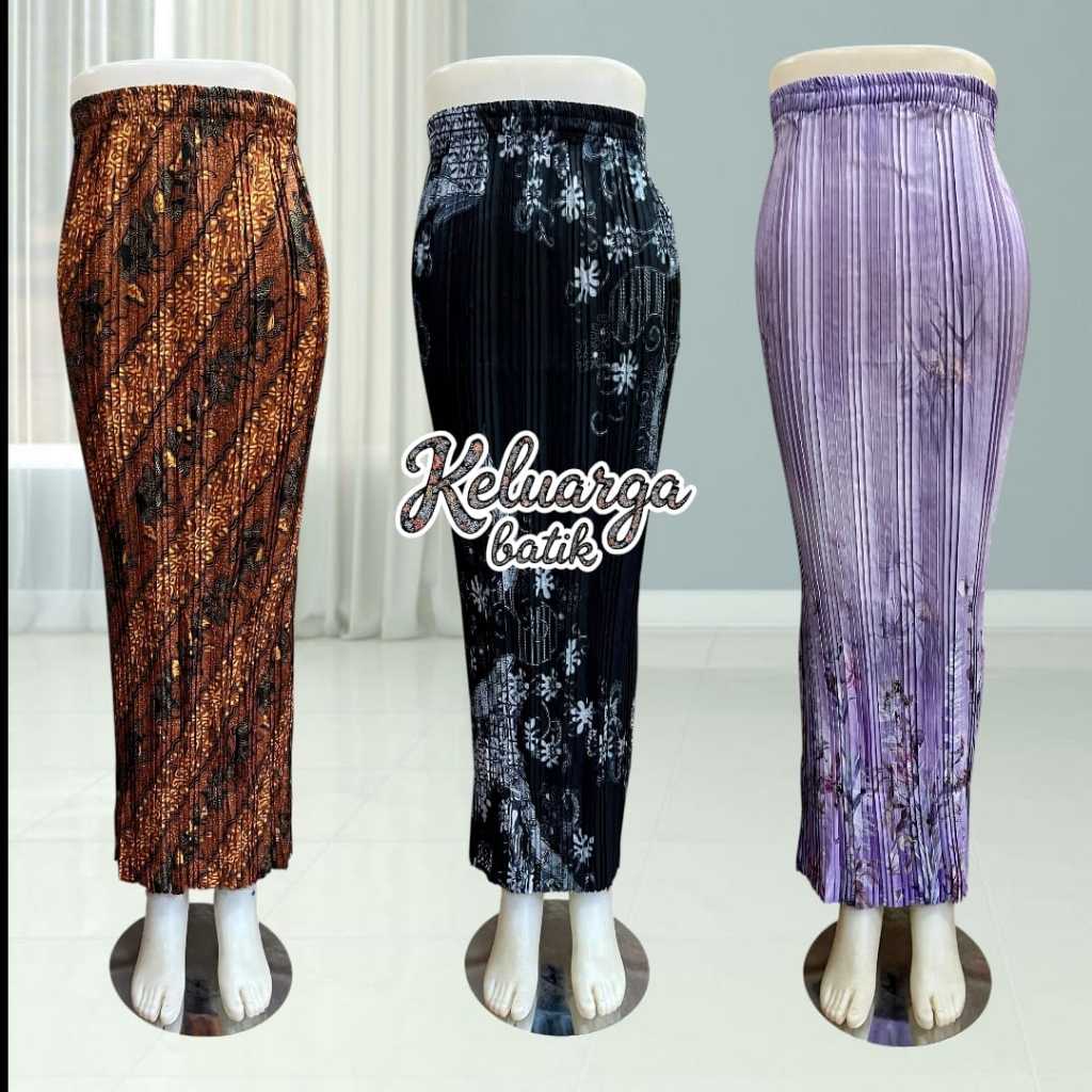 rok plisket/rok plisket batik/rok kebaya/rok plisket motif/rok kebaya