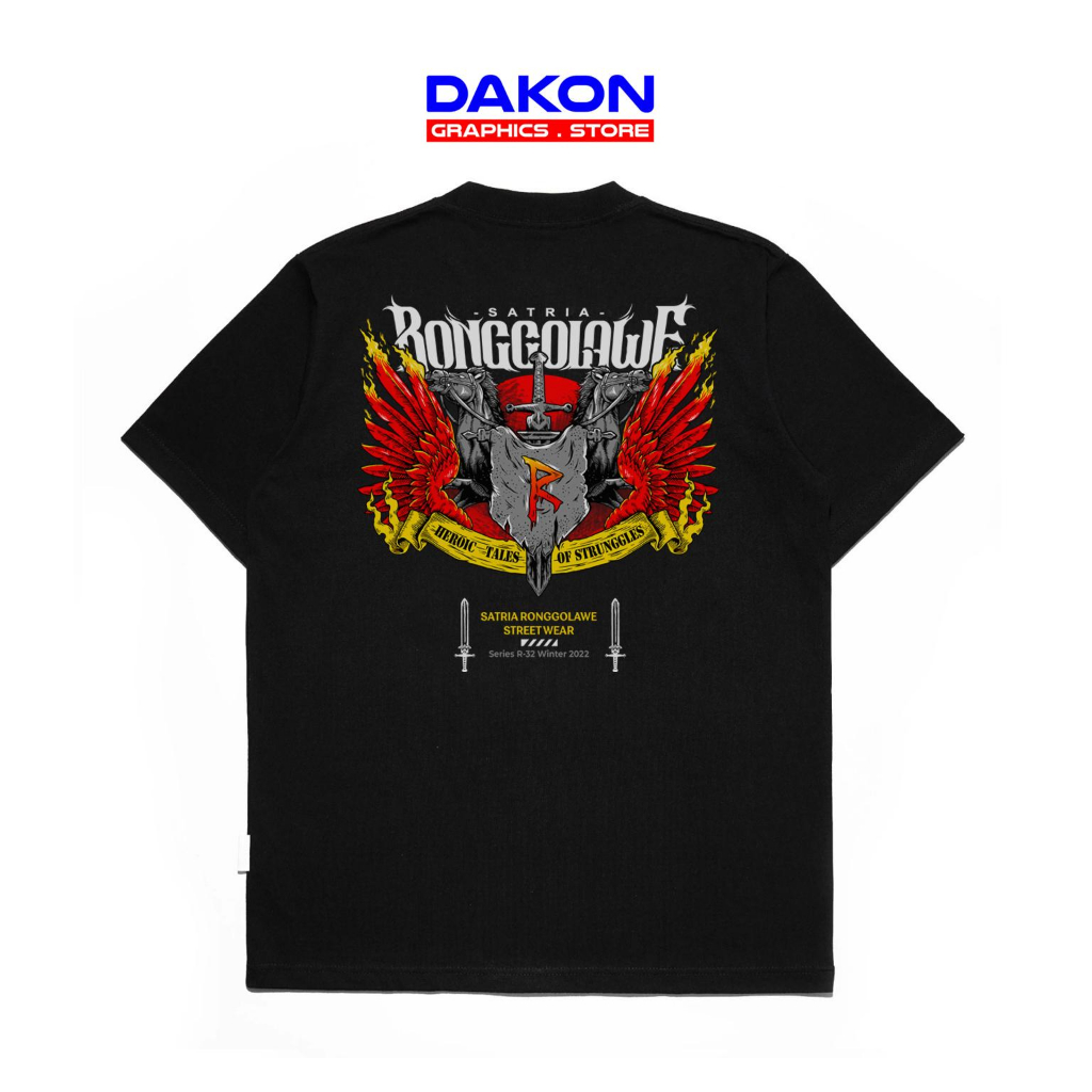 Kaos satria Ronggolawe original