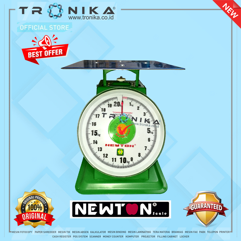 Timbangan pegas (piring datar ) NEWTON TJ-NTS EKONOMIS