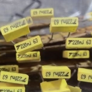 10 pcs capasitor mkm 220nF 63Volt