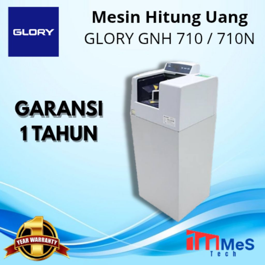 MESIN HITUNG UANG GLORY GNH 710 / GNH 710N || GLORY GNH-710 / GLORY GNH - 710N GARANSI 1 TAHUN
