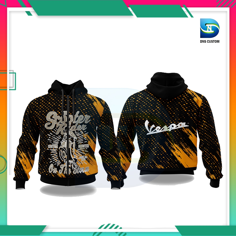 Jaket Vespa Classic Style - Jaket Motor Pria Trendy Terbaru