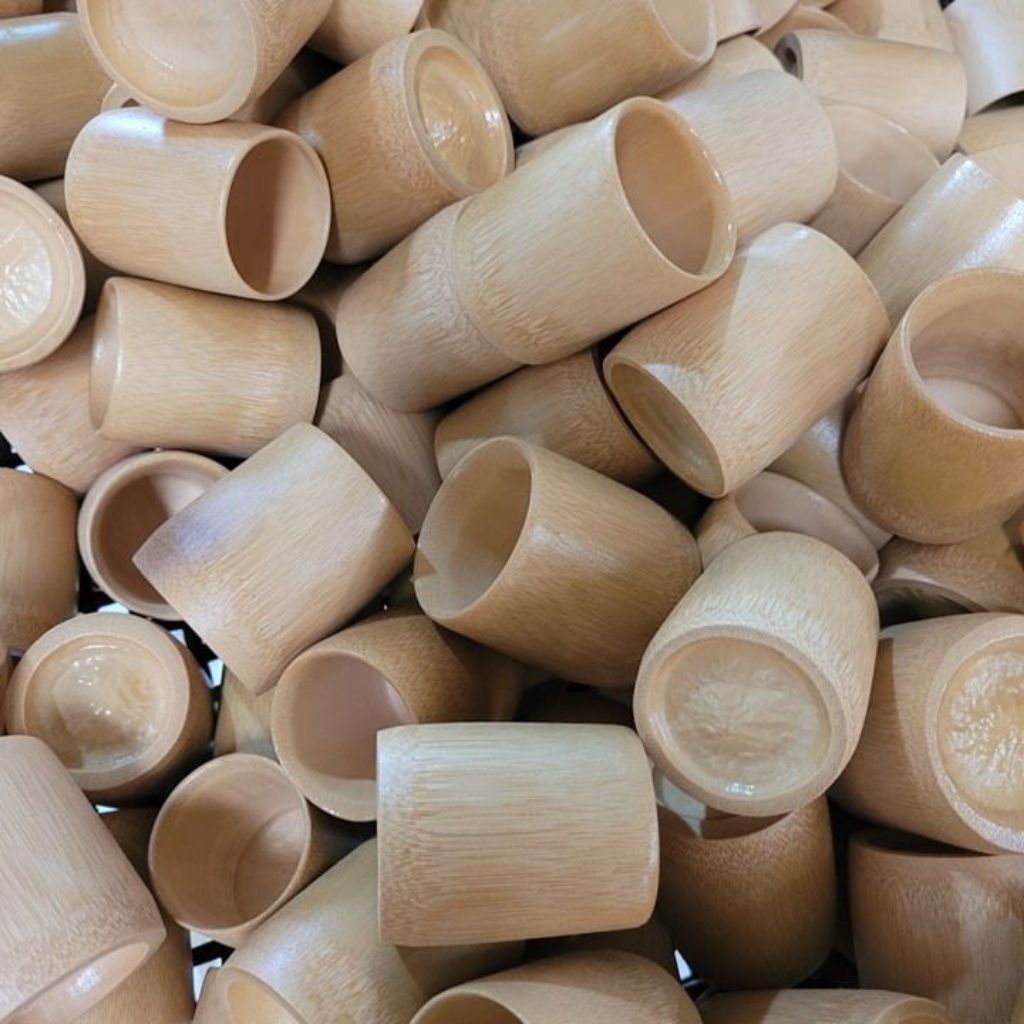 mug/gelas bambu unik