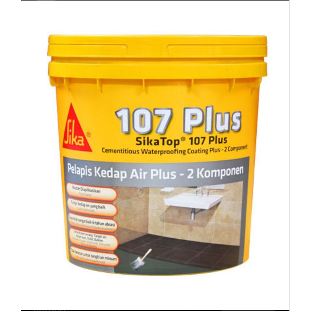 SikaTop 107 Plus – Pelapis Kedap Air 2 Komponen