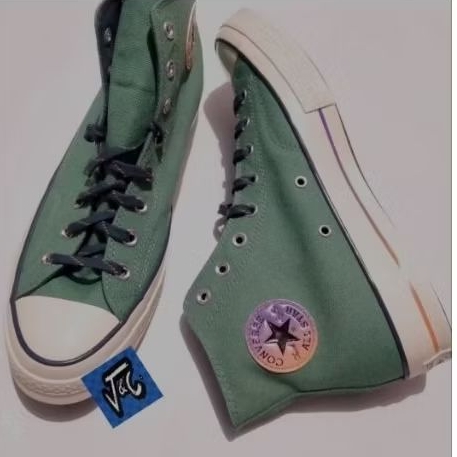 Converse Chuck 70 70s Color Fade Pinstripe Retro Vintage Algae Coast