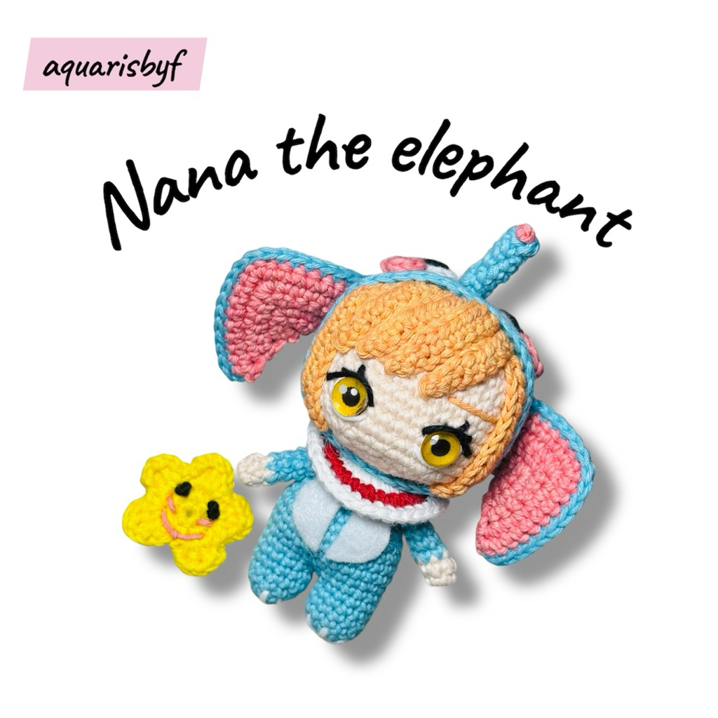 Nana Mobile Legend Boneka Rajut Amigurumi / Action Figure