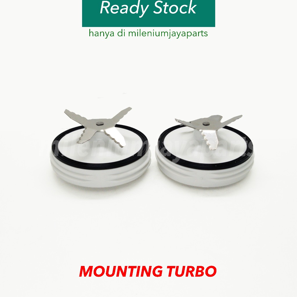 Mounting Pisau Jus Blender TURBO Pisau 4 Gear Kopel Plastik