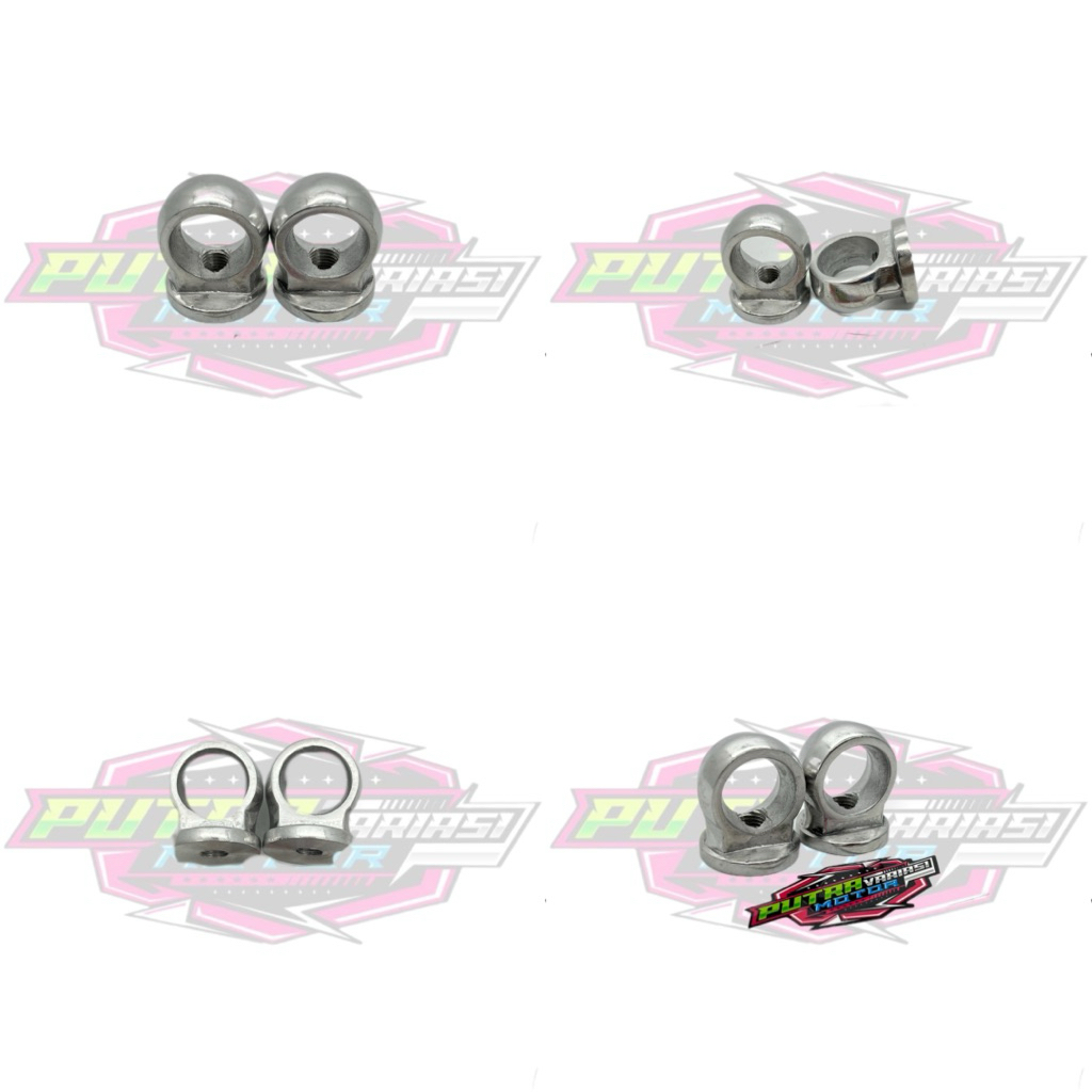 anting Shock Bebek,PemendekShock BebekBelakang(Ready Warna Silver Untuk Motor Bebek