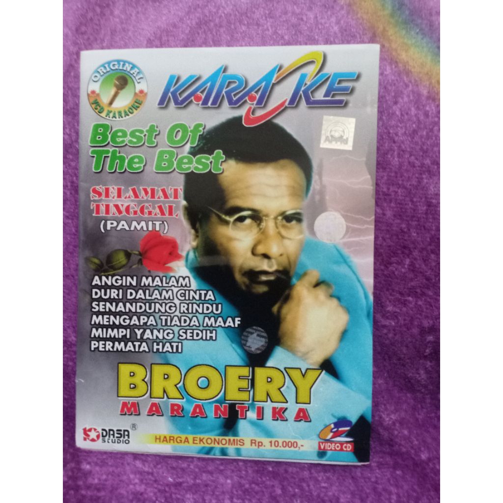 VCD BEST OF THE BEST BROERY MARANTIKA