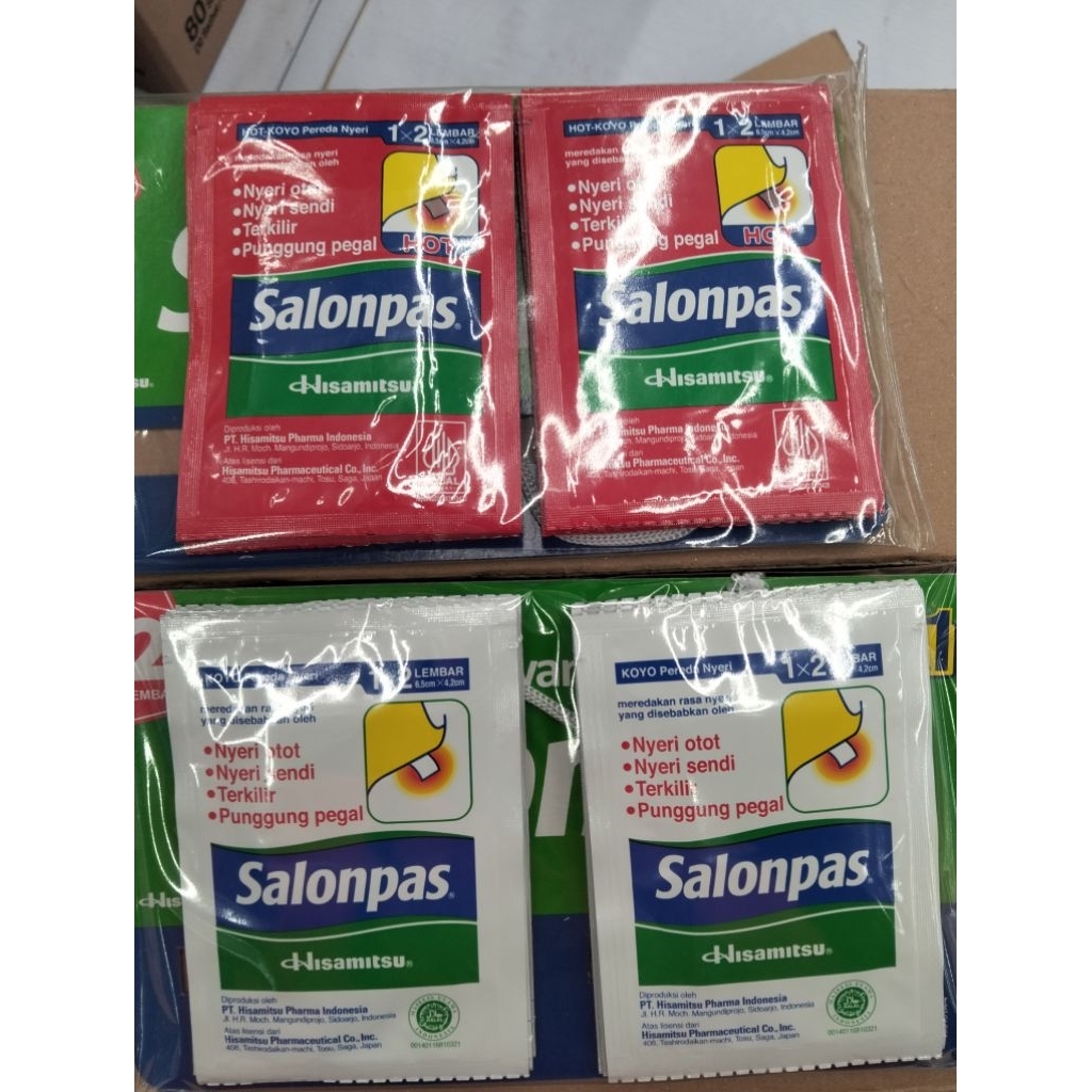 SALONPAS KOYO RENCENG PER HUNGER ISI 20 SACHET