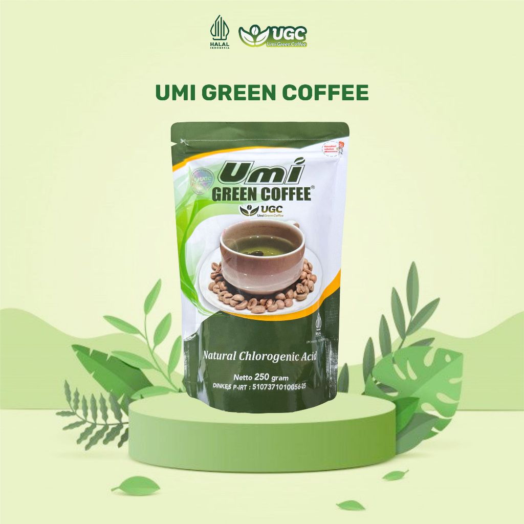 UGC UMI GREEN COFFEE HERBAL ASLI