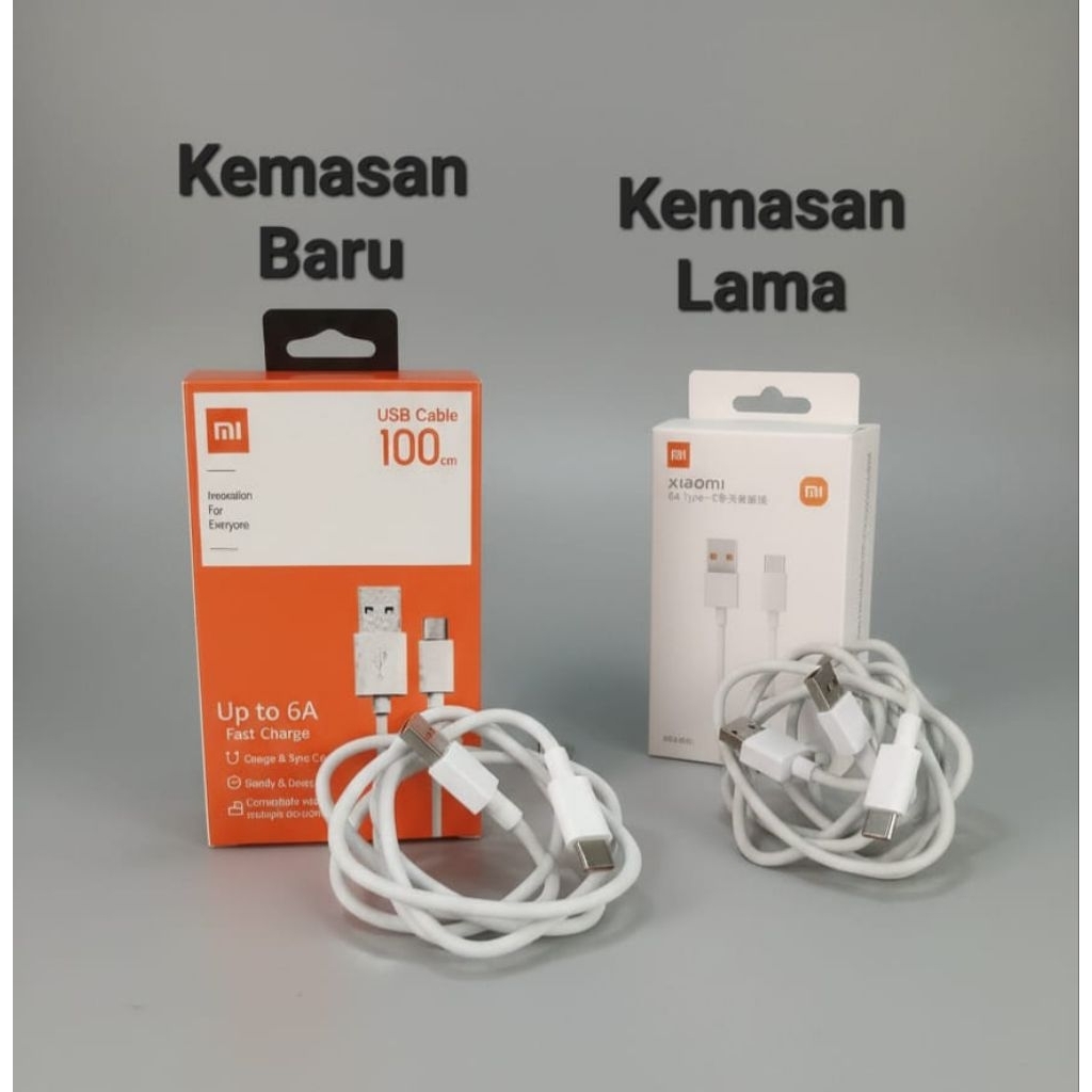 Kabel Data Ori Xiaomi 6A