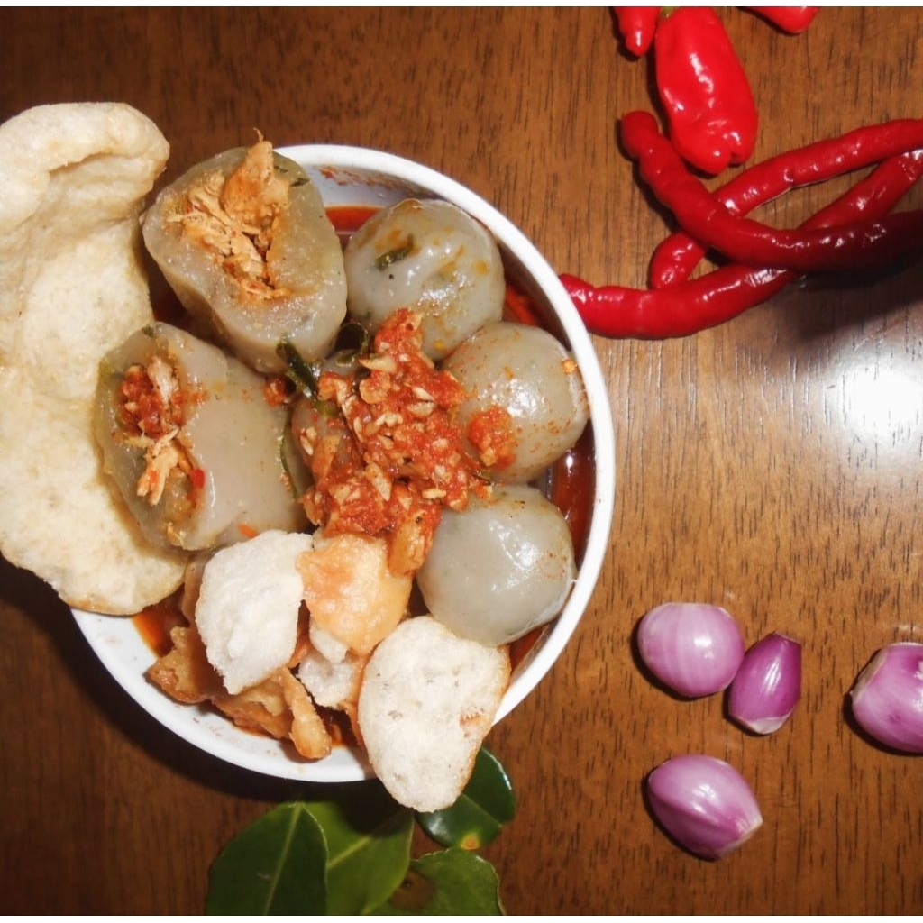 BacilGo Ayam suwir Mercon