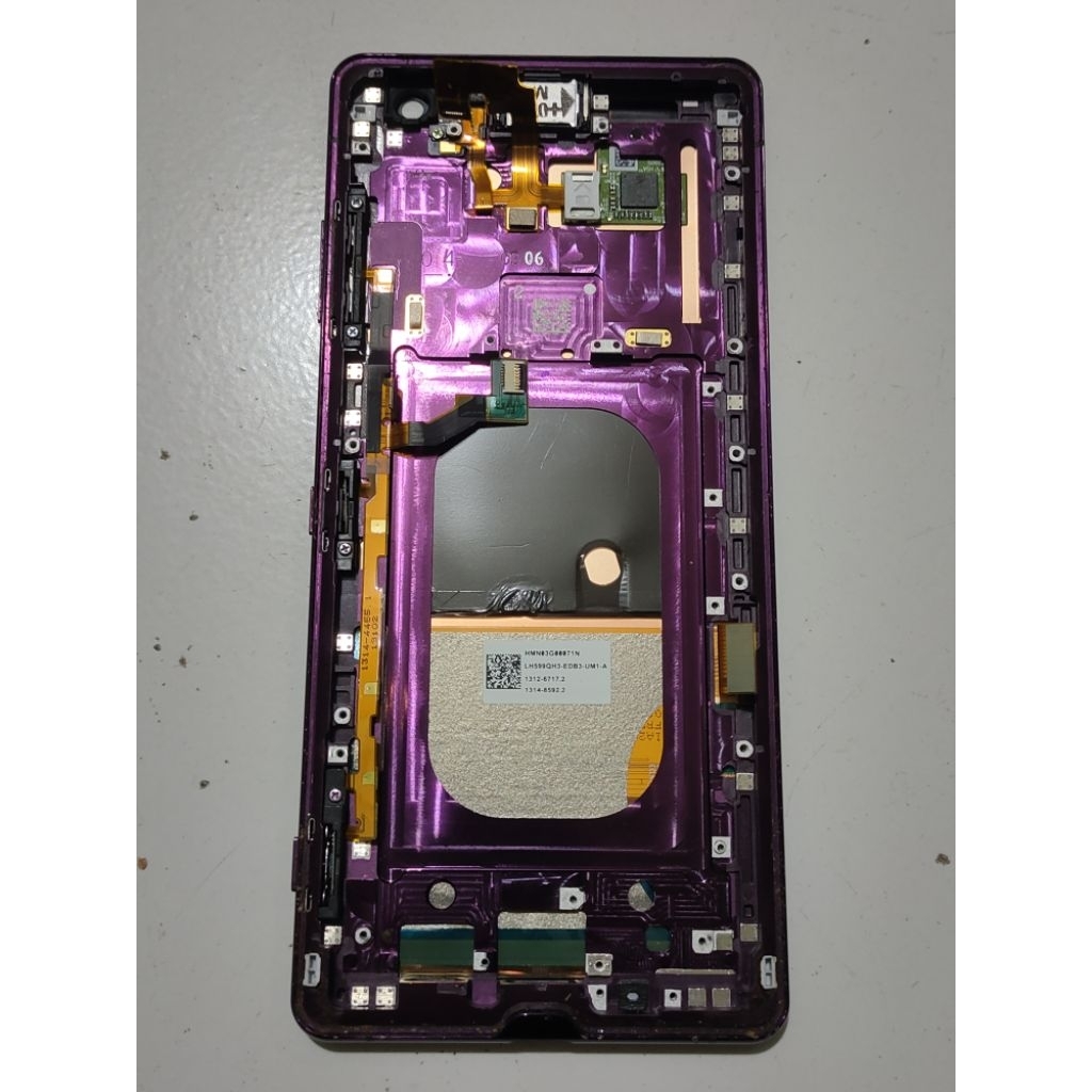 frame fullset sony Xperia xz3 ori copotan