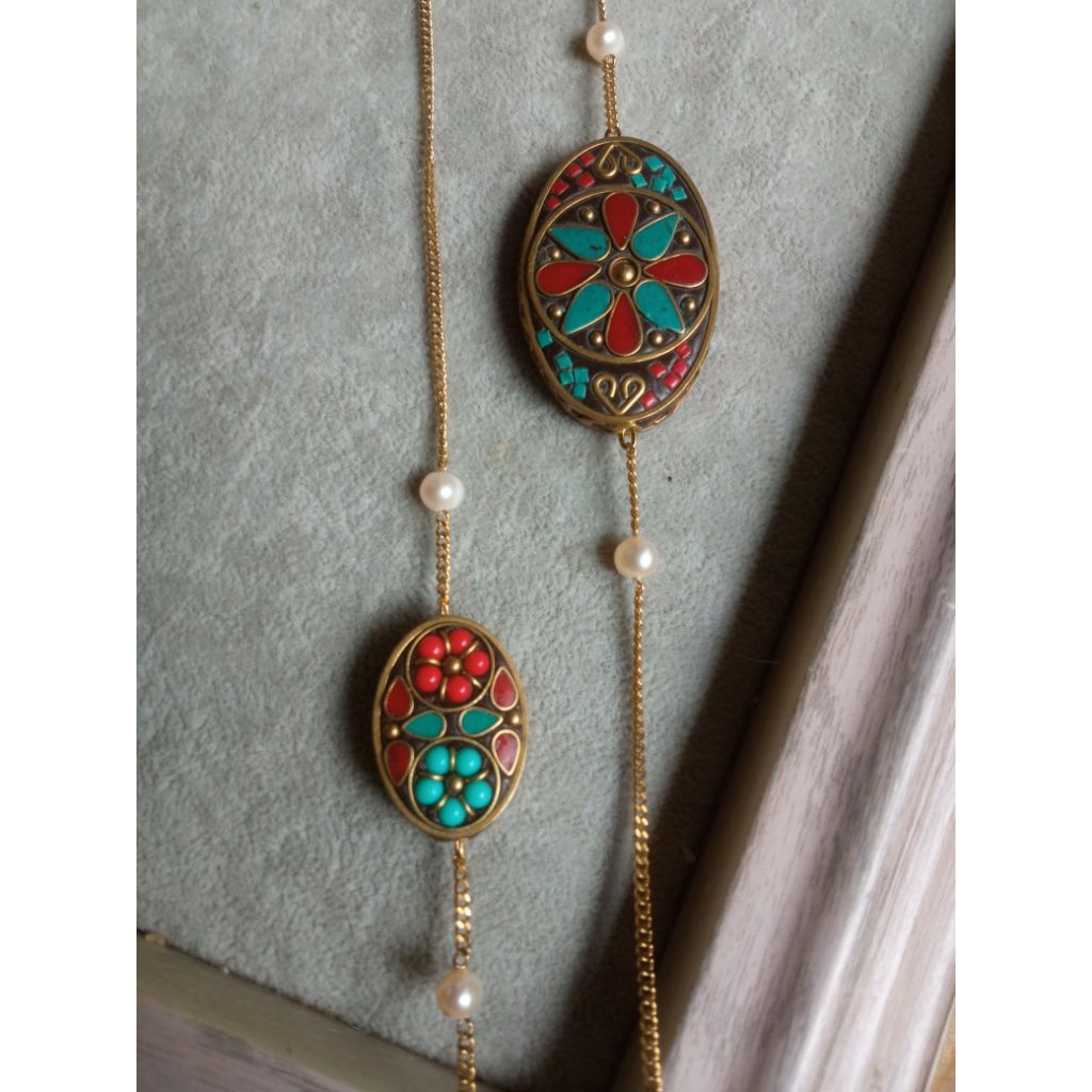 Kalung etnik - Mutiara - Kalung panjang