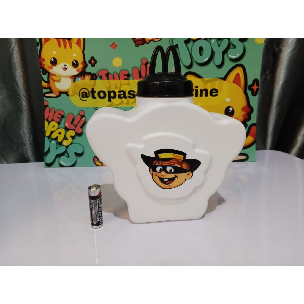 McD Happy Meal Botol Minum Hamburglar 2019
