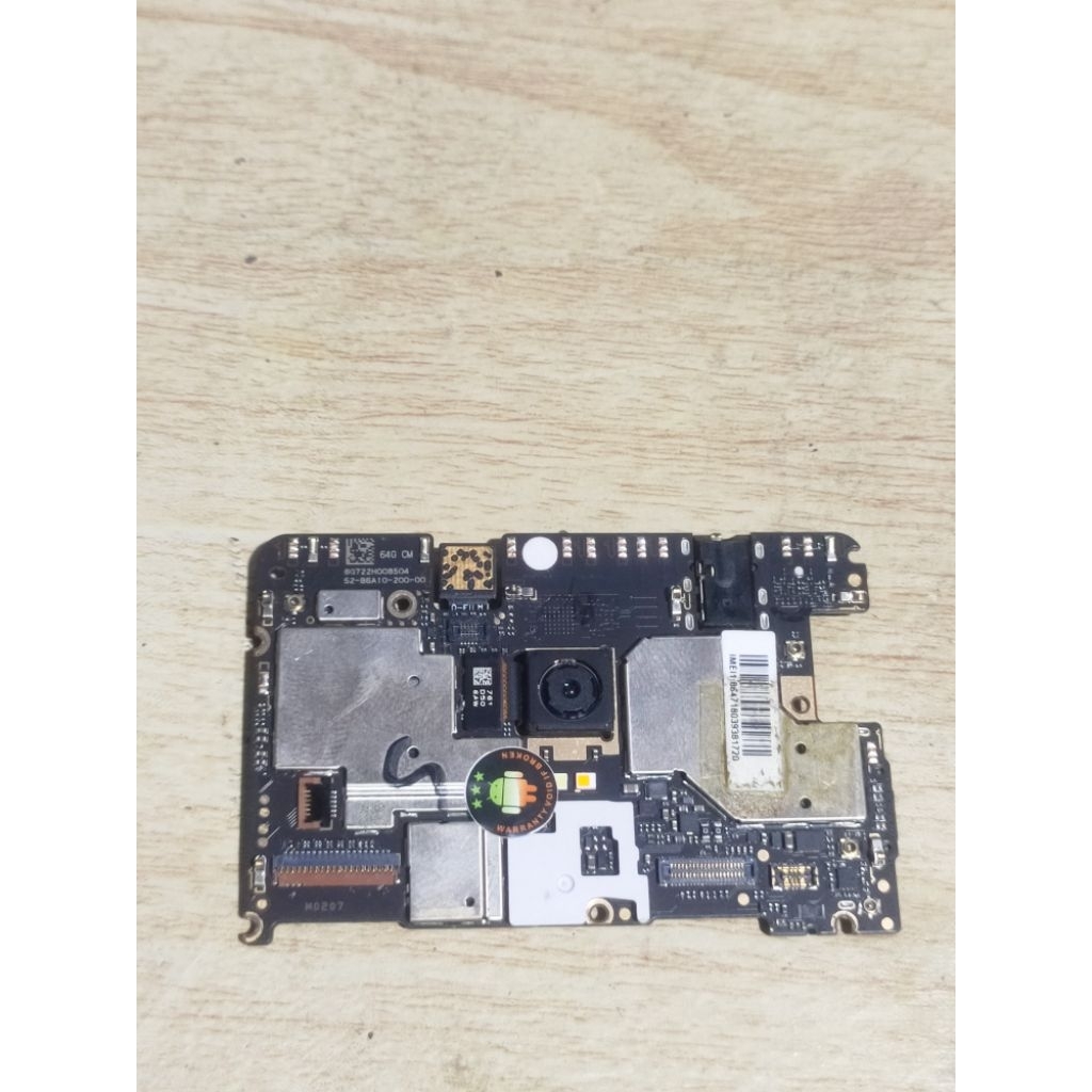 Mesin hp Redmi note 4x ram 4/64 MTK original normal hidup garansi no pola no akun