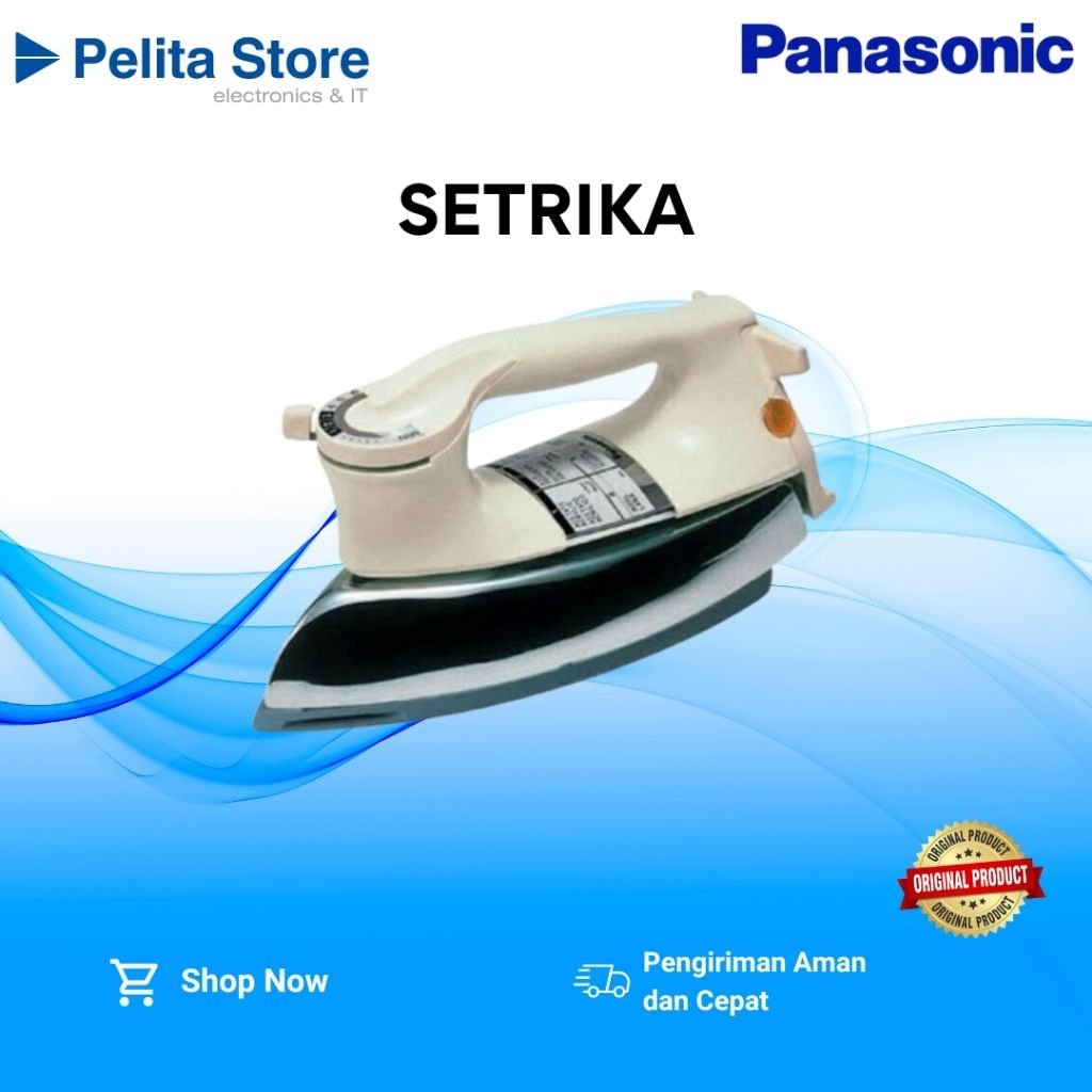 Panasonic Setrika Tapak Listrik Gosokan Baju