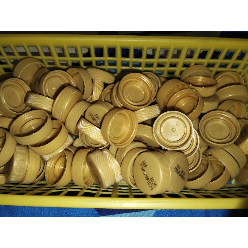 TUTUP BOTOL BEKAS TEH PUCUK,sprite,fanta,dll(20biji)