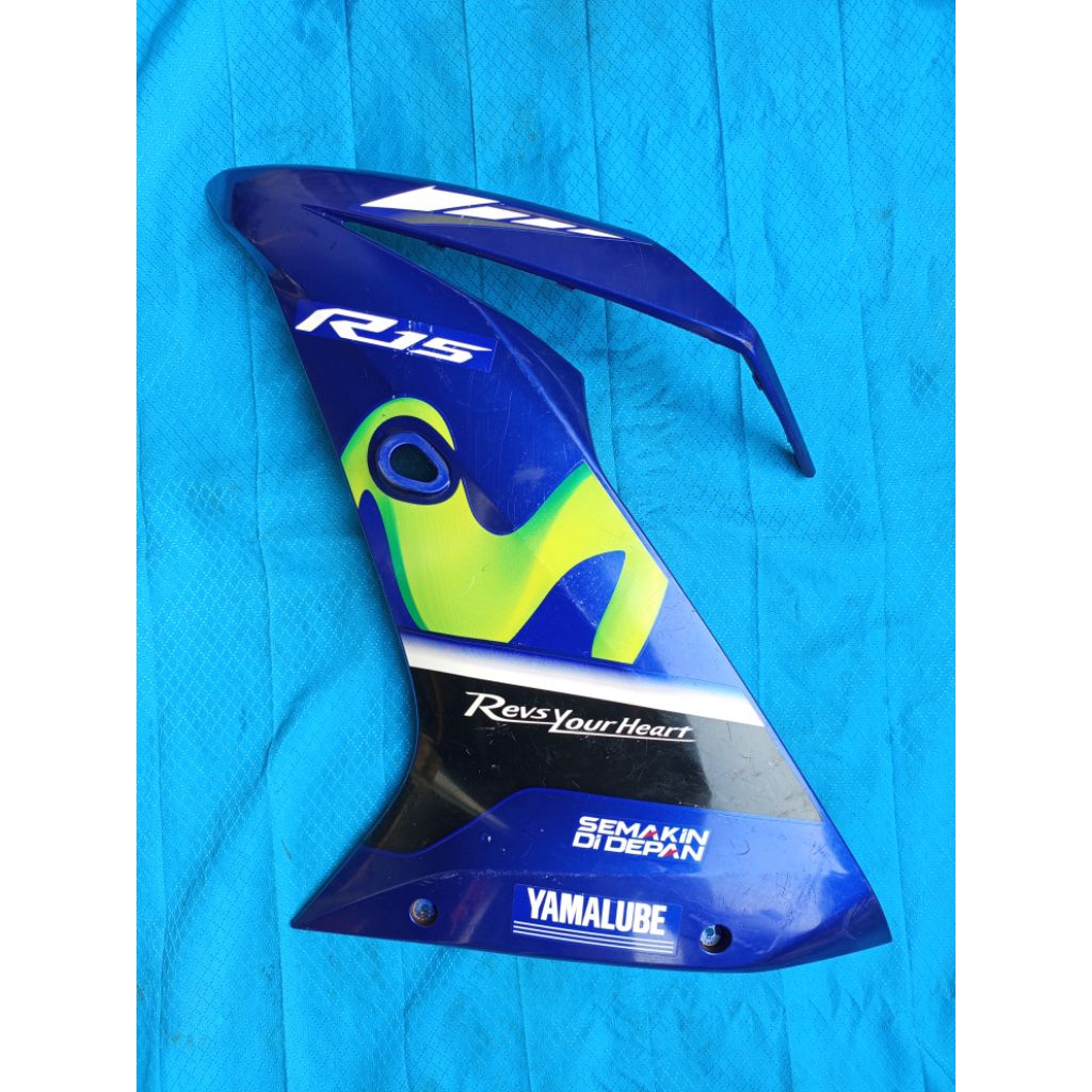 fairing Yamaha R15 V3 Original / fairing sebelah kiri R15 V3 Original copotan