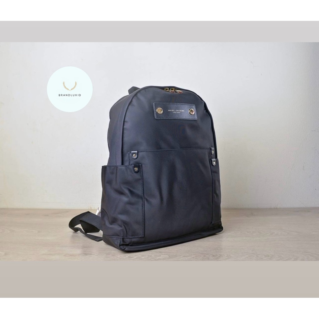 Marc Jacobs Preppy Nylon Backpack Black