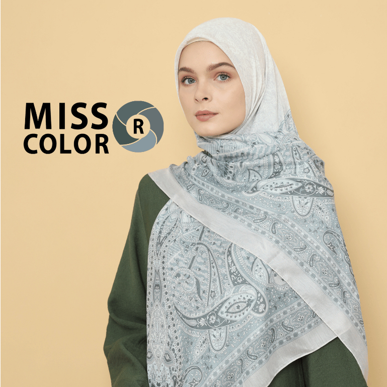 Miss Color Hijab Jumbo Syar'i 140x140 cm - Motif 2294