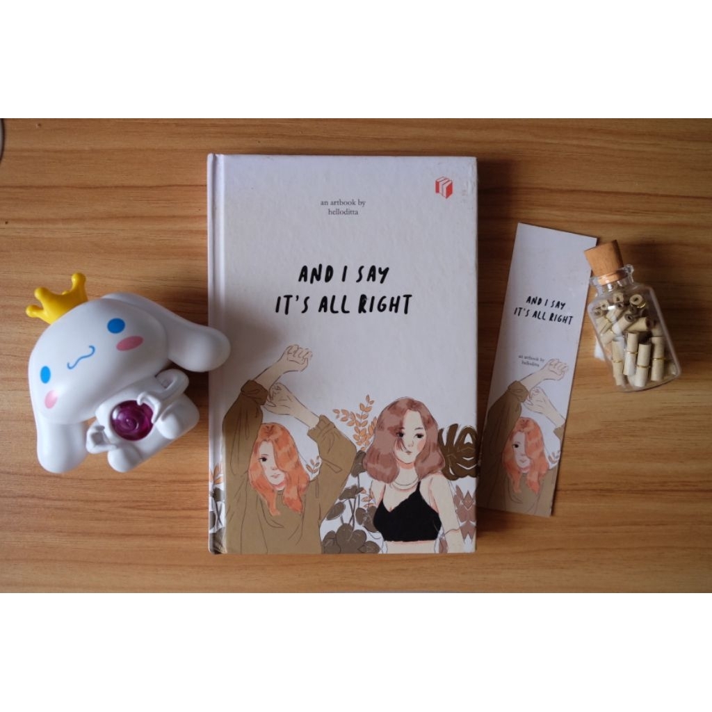 Preloved Artbook Original And I Say Its All Right by helloditta