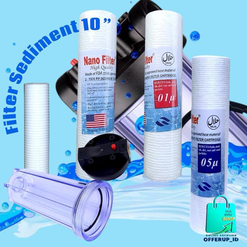 NANO FILTER SEDIMENT FILTER CARTRIDGE 0.1, 0.5 MICRON